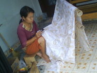 Batik tulis asli